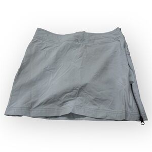 Athleta Women's Jenna Skort Slate Gray Golf Tennis Athleisure Skirt Size 2